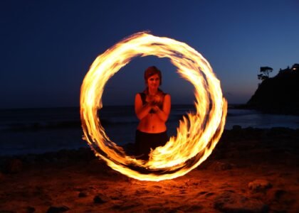 Beach Fire Show & Nightlife Crawl