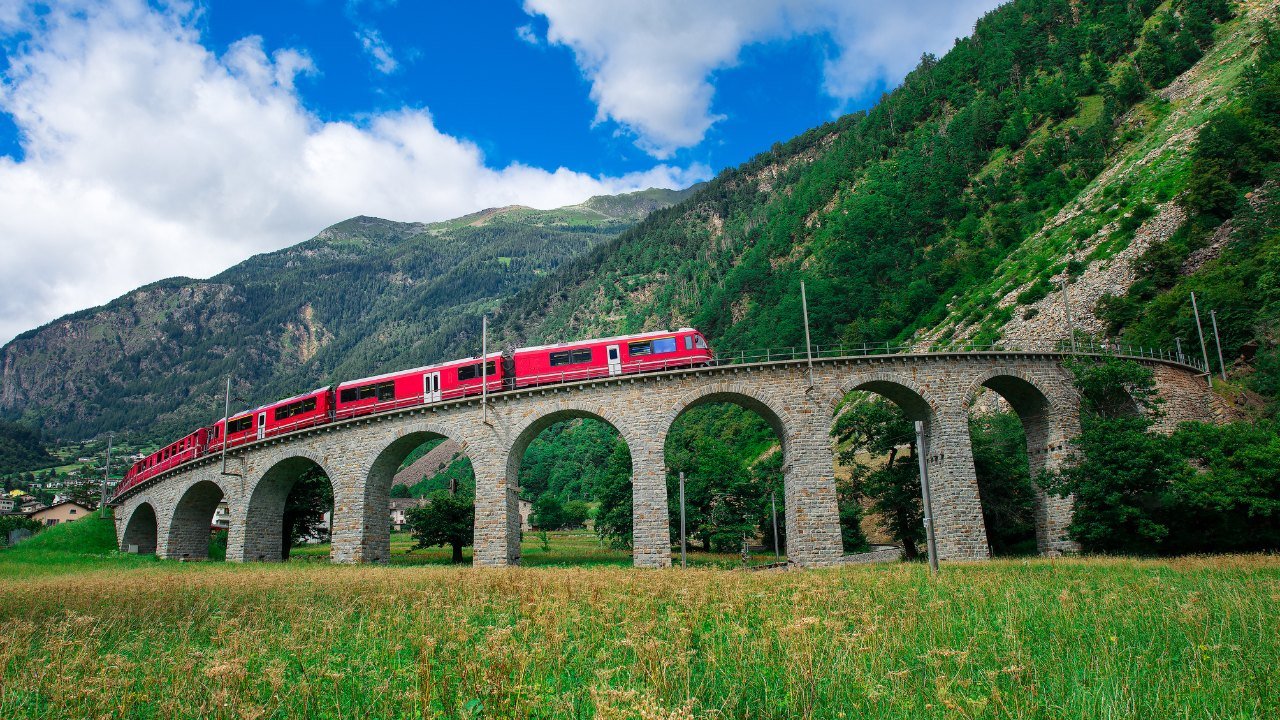 Through the Looking Glass: Discovering Switzerland by Train